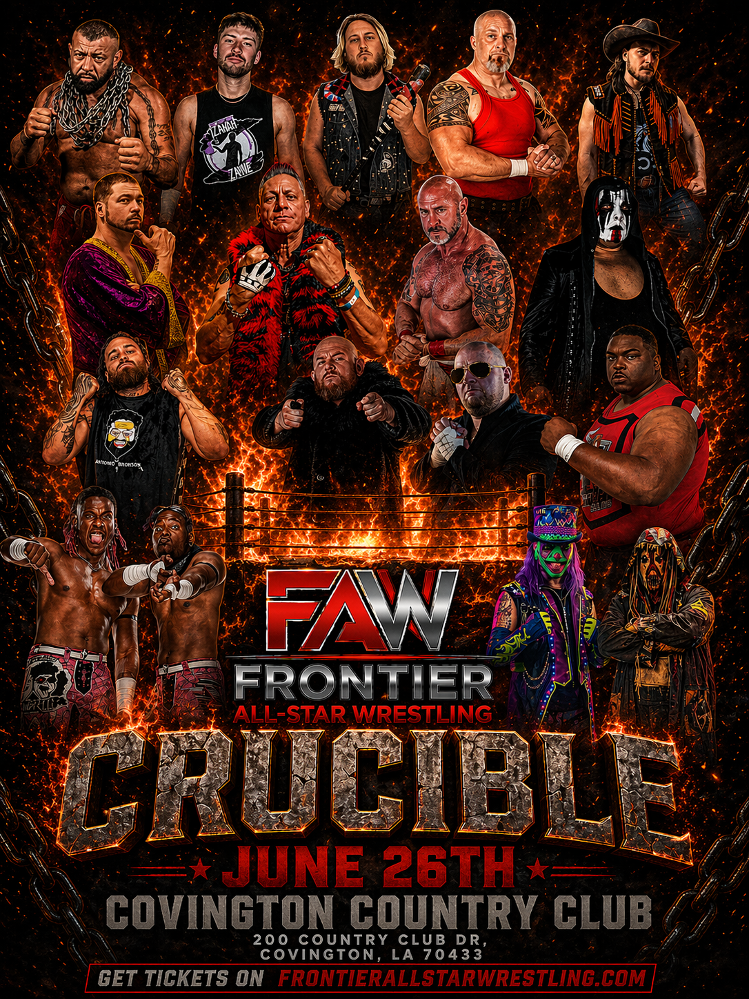 Crucible Wrestling Event